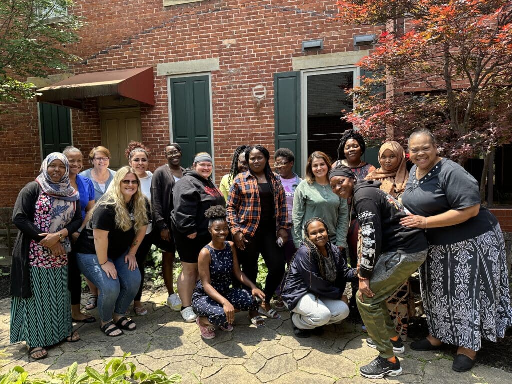 A cohort of early childhood education professionals who completed the Child Development Associate preparatory course in 2023.